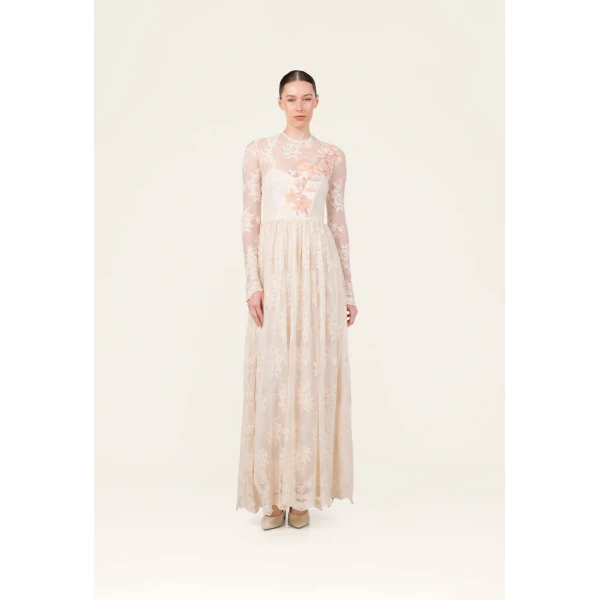 Agua by Agua Bendita Mina Arena Maxi Dress - Agua by Agua Bendita Dresses - Artisanal Colombian Resort Wear at Luxury Shoes 