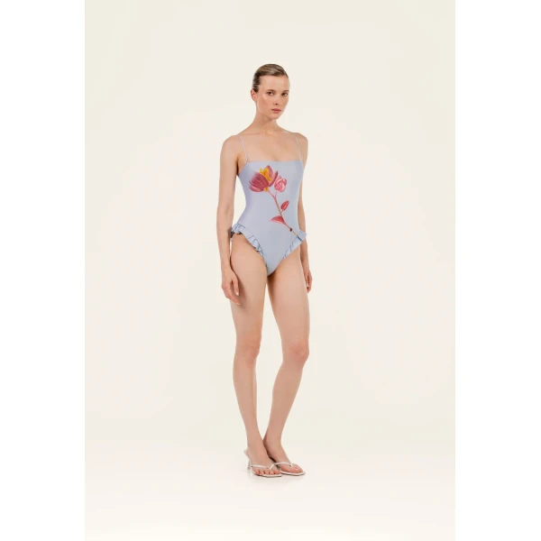 Agua by Agua Bendita Montaña Cauca One Piece - Agua by Agua Bendita Beachwear - Artisanal Colombian Resort Wear at Luxury Shoes 