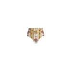 Agua by Agua Bendita Nopal Cordillera Bikini Bottom - Agua by Agua Bendita Beachwear - Artisanal Colombian Resort Wear at Luxury Shoes 
