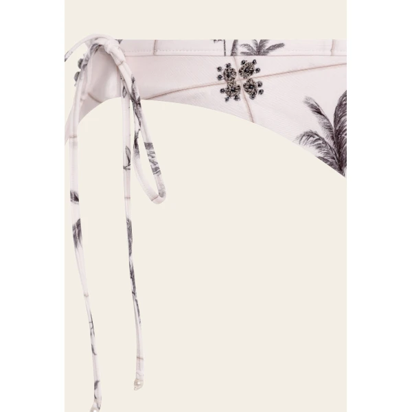 Agua by Agua Bendita Ocaso Arena Bikini Bottom - Agua by Agua Bendita Beachwear - Artisanal Colombian Resort Wear at Luxury Shoes 