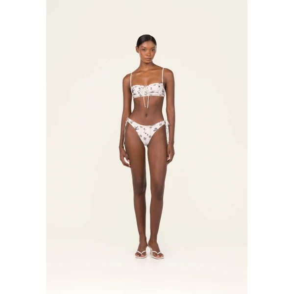 Agua by Agua Bendita Ocaso Arena Bikini Bottom - Agua by Agua Bendita Beachwear - Artisanal Colombian Resort Wear at Luxury Shoes 