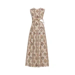 Agua by Agua Bendita Otoño Andes Midi Dress - Agua by Agua Bendita Dresses - Artisanal Colombian Resort Wear at Luxury Shoes 