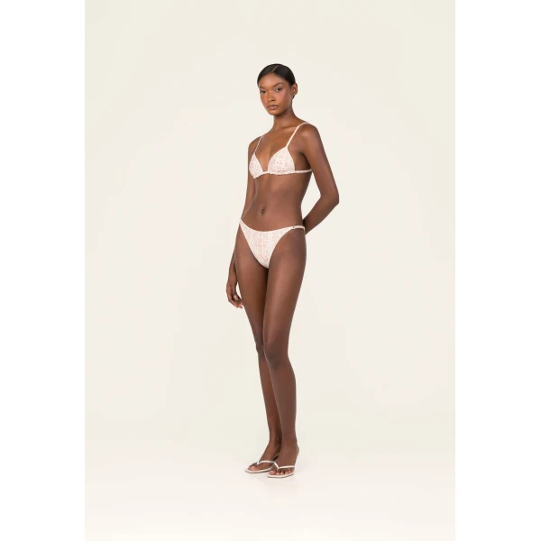 Agua by Agua Bendita Palmira Playa Bikini Bottom - Agua by Agua Bendita Beachwear - Artisanal Colombian Resort Wear at Luxury Shoes 