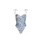 Agua by Agua Bendita Rabano Navegante One Piece - Agua by Agua Bendita Beachwear - Artisanal Colombian Resort Wear at Luxury Shoes 