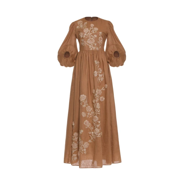 Agua by Agua Bendita Raquel Quebrada Maxi Dress - Agua by Agua Bendita Dresses - Artisanal Colombian Resort Wear at Luxury Shoes 