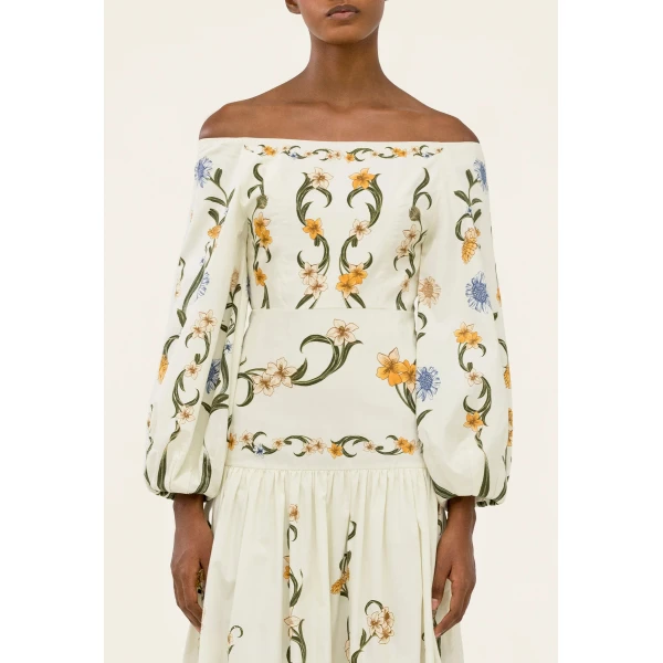 Agua by Agua Bendita Senlis Laguna Maxi Dress - Agua by Agua Bendita Dresses - Artisanal Colombian Resort Wear at Luxury Shoes 