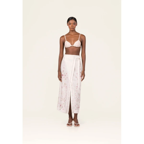 Agua by Agua Bendita Tulua Playa Bikini Top - Agua by Agua Bendita Beachwear - Artisanal Colombian Resort Wear at Luxury Shoes 