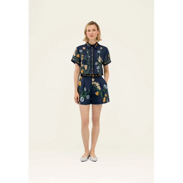 Agua by Agua Bendita Virtuosa Laguna Shirt - Agua by Agua Bendita Tops - Artisanal Colombian Resort Wear at Luxury Shoes 