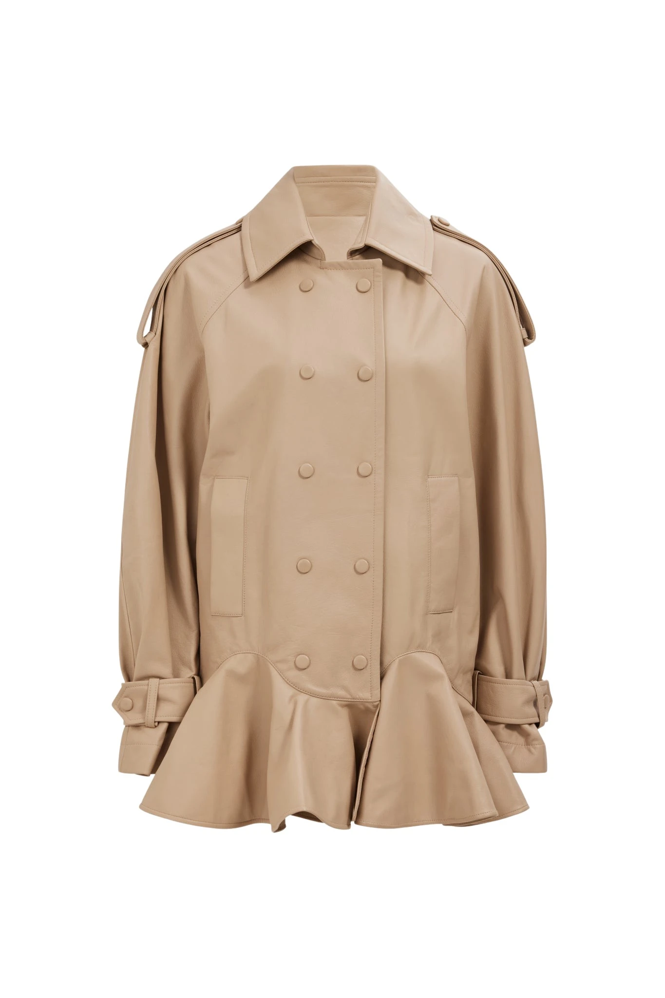 Aje-aus-Cambria-Leather-Jacket17696_nobg Aje Beige