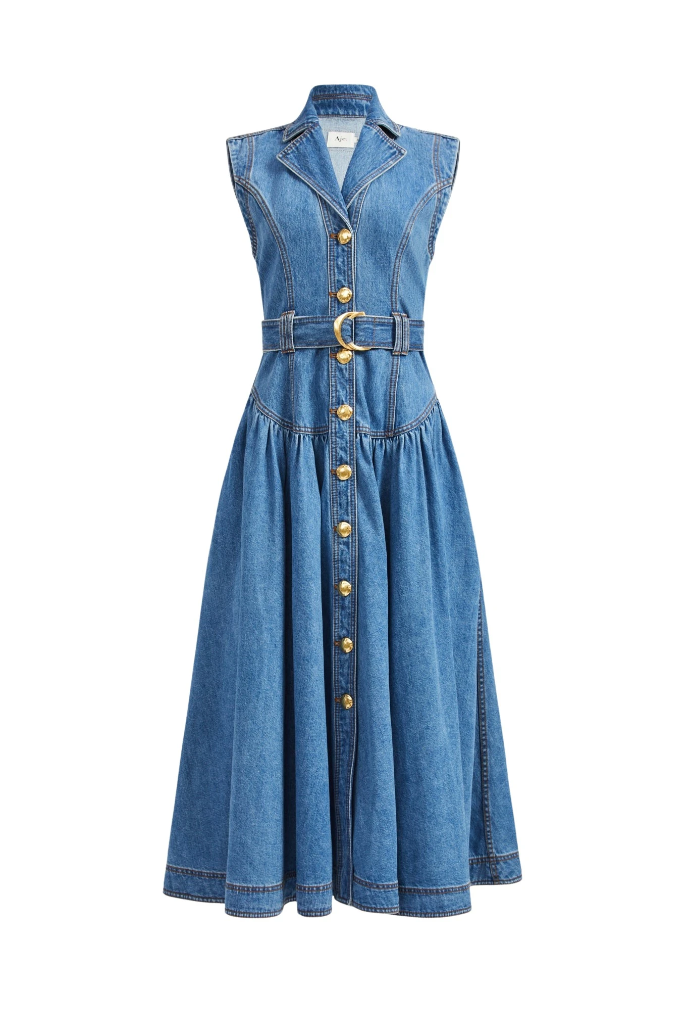 Aje-aus-Liliana-Denim-Midi-Dress49336_nobg Aje Blue