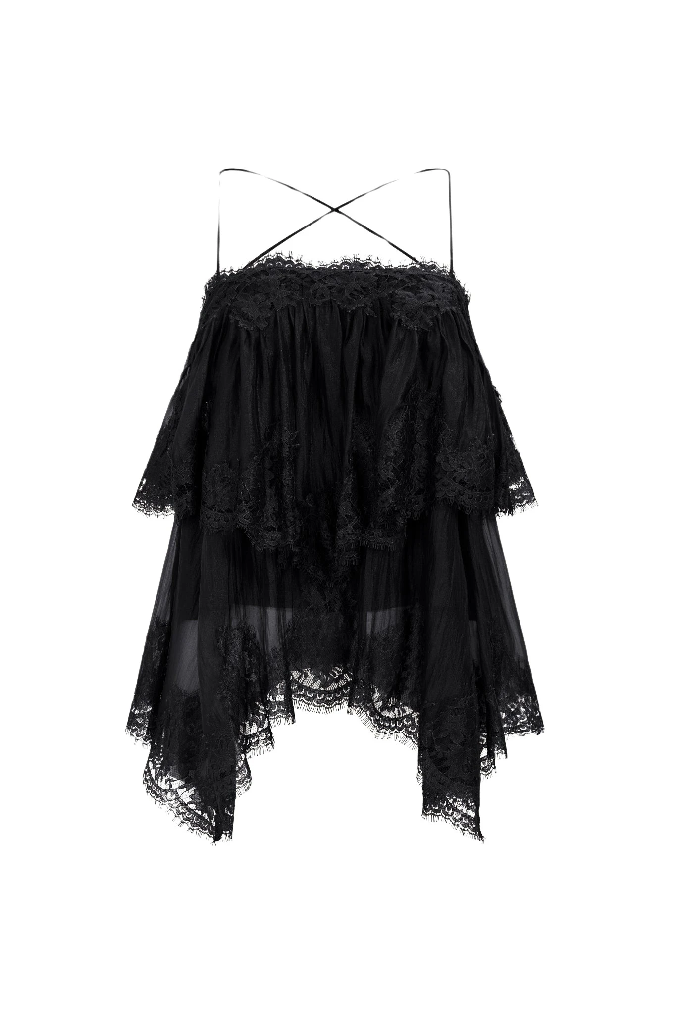 Aje-aus-Ophelia-Lace-Cami79167_nobg Aje Black