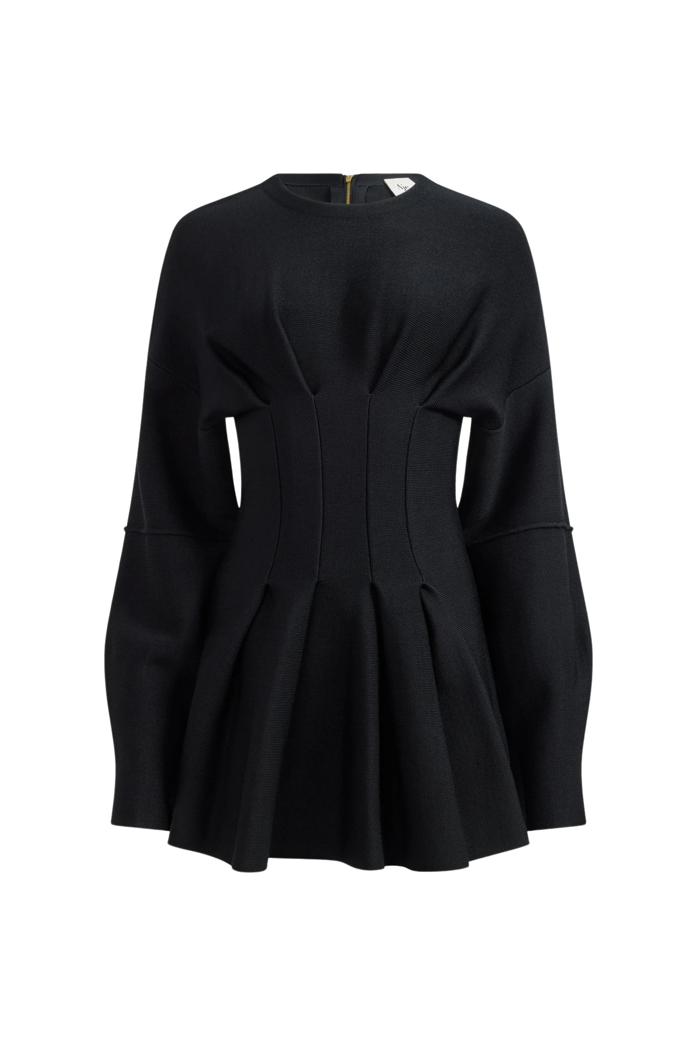 Aje-aus-Saige-Knit-Mini-Dress25987_nobg Aje Black