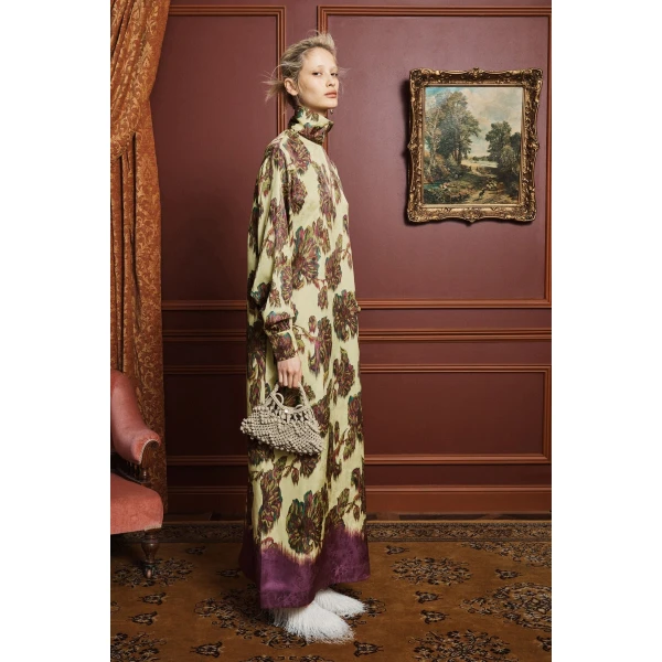 Alemais Jerry Midi Dress  Sustainable Dresses with Alémais print -  Luxury Handbags Australian Designer