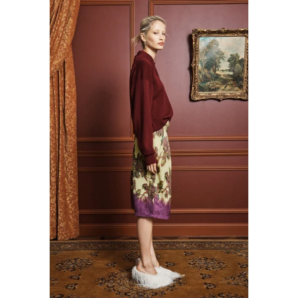 Alemais Jerry Short  Sustainable Shorts with Alémais print -  Luxury Handbags Australian Designer