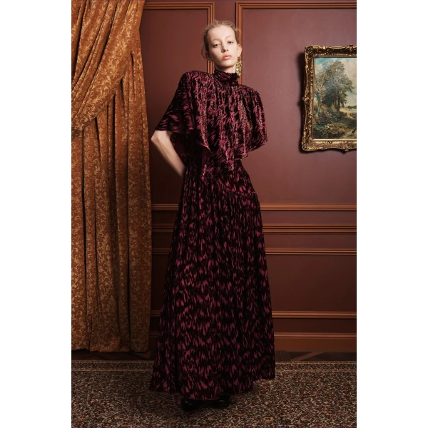 Alemais Jimi Gown  Sustainable Dresses with Alémais print -  Luxury Handbags Australian Designer