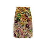 Alemais Joanna Embellished Skirt  Sustainable Skirts with Alémais print -  Luxury Handbags Australian Designer