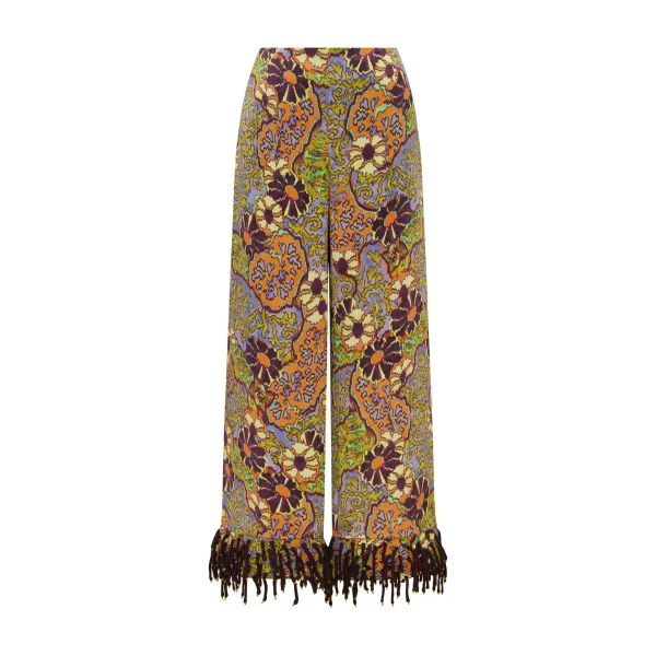 Alemais Joanna Pant  Sustainable Pants with Alémais print -  Luxury Handbags Australian Designer
