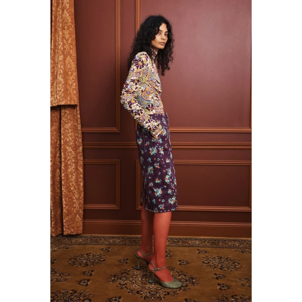 Alemais Joanna Ruched Top  Sustainable Tops with Alémais print -  Luxury Handbags Australian Designer