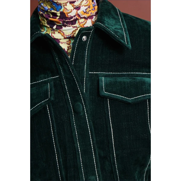 Alemais Johnny Jacket  Sustainable Jackets with Alémais print -  Luxury Handbags Australian Designer