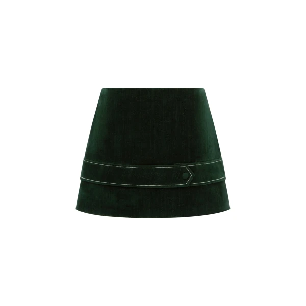 Alemais Johnny Skirt  Sustainable Skirts with Alémais print -  Luxury Handbags Australian Designer
