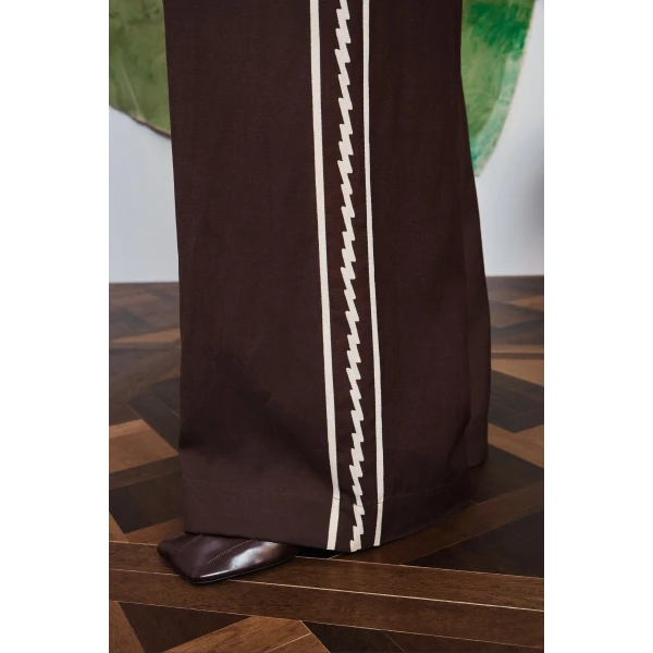 Alemais Lori Pant  Sustainable Pants with Alémais print -  Luxury Handbags Australian Designer