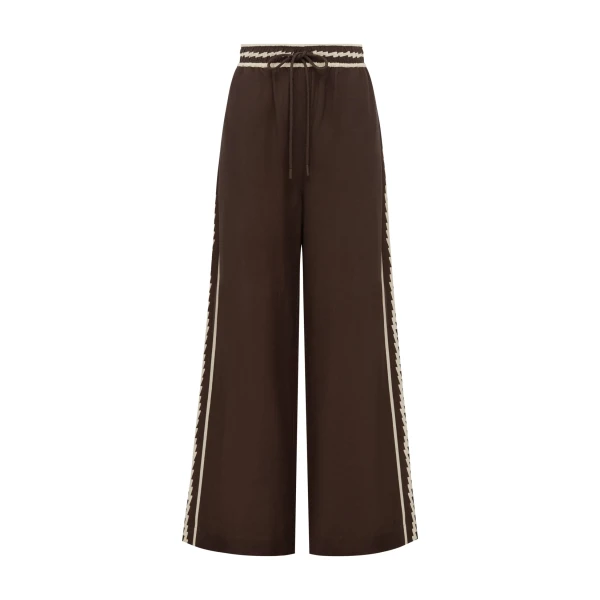 Alemais Lori Pant  Sustainable Pants with Alémais print -  Luxury Handbags Australian Designer