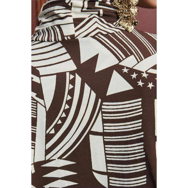 Alemais Lori Ruched Top  Sustainable Tops with Alémais print -  Luxury Handbags Australian Designer