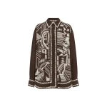 Alemais Lori Shirt  Sustainable Tops with Alémais print -  Luxury Handbags Australian Designer