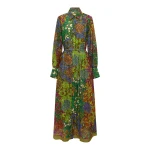 Alemais Marnie Shirtdress  Sustainable Dresses with Alémais print -  Luxury Handbags Australian Designer