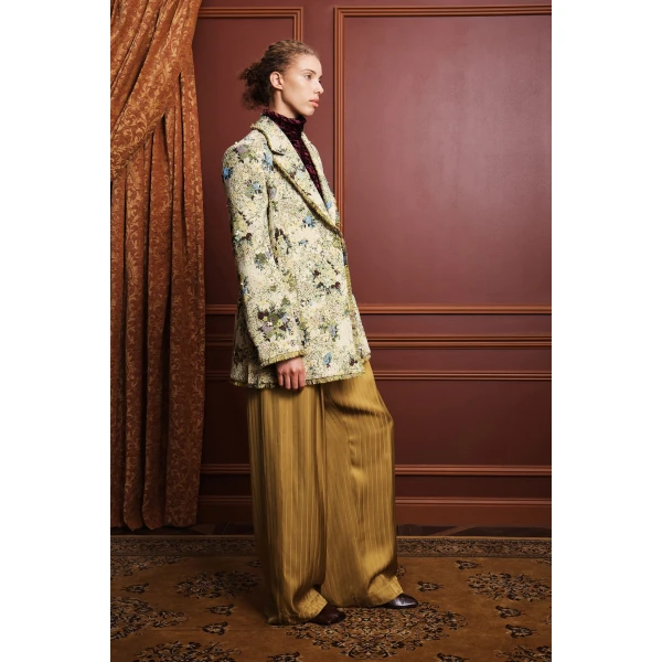 Alemais Whitney Blazer  Sustainable Jackets with Alémais print -  Luxury Handbags Australian Designer
