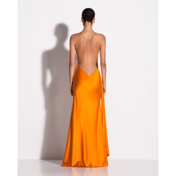 Bikini Wrap Asymmetric Gown