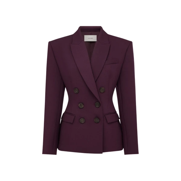 alex perry wool suiting blazer