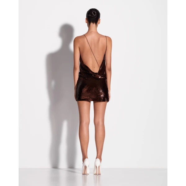 Draped Mini Dress