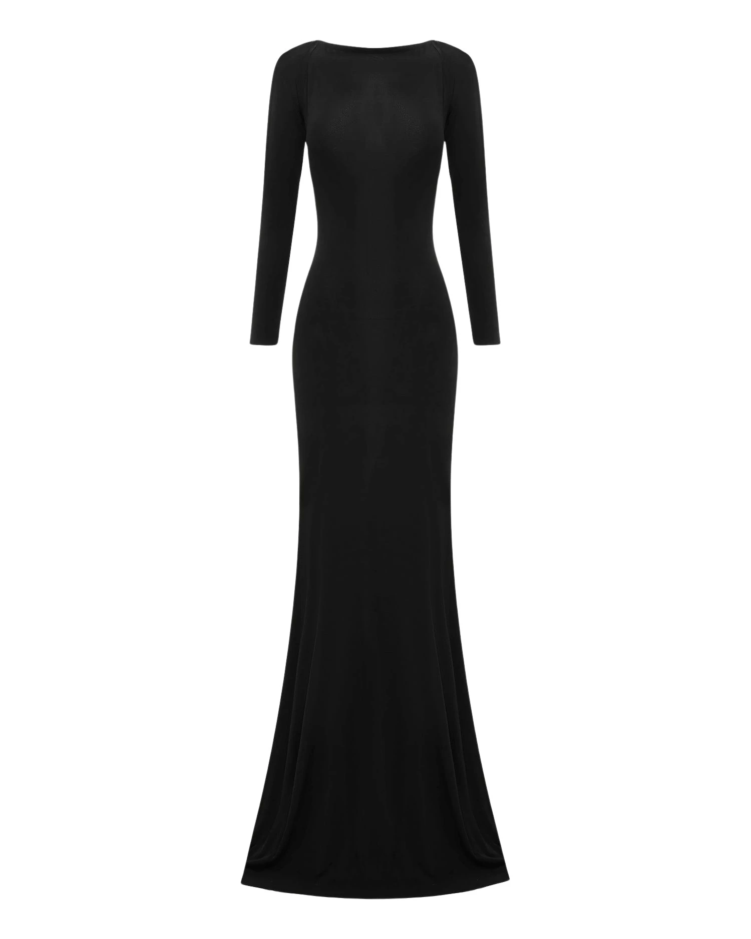 Alex-Perry-Long-Sleeve-Open-Back-Gown-in-Dry-Jersey-Black36013_nobg alex perry dry jersey gown