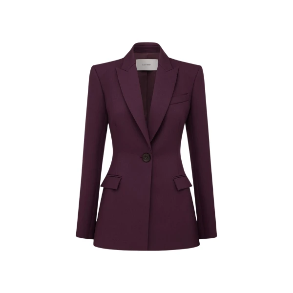 alex perry wool suiting blazer