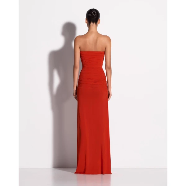 Strapless Twist Gown