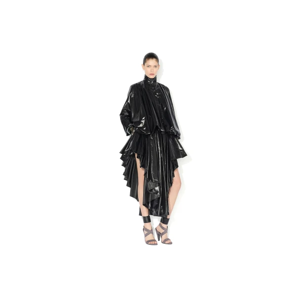 Alaïa Balloon Nylon Jacket - ALAÏA Jackets - Laser Cut Luxury - Shop at Luxury Shoes 