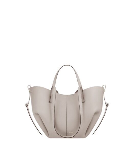 Polène Cyme Mini in Mist Cyme Mini in Mist - Mini Bags - Parisian Luxury Leather Bag at Luxury Shoes 