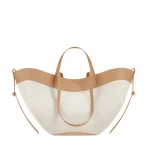 Polène Cyme in Beige Cyme in Beige - Totes & Top-Handle Bags - Parisian Luxury Leather Bag at Luxury Shoes 