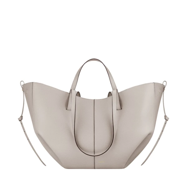 Polène Cyme in Mist Cyme in Mist - Totes & Top-Handle Bags - Parisian Luxury Leather Bag at Luxury Shoes 