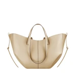 Polène Cyme in Sand Cyme in Sand - Totes & Top-Handle Bags - Parisian Luxury Leather Bag at Luxury Shoes 