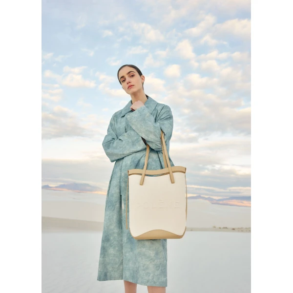 Polène Ilo in Sand Ilo in Sand - Shoulder & Crossbody Bags - Parisian Luxury Leather Bag at Luxury Shoes 