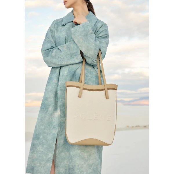 Polène Ilo in Sand Ilo in Sand - Shoulder & Crossbody Bags - Parisian Luxury Leather Bag at Luxury Shoes 