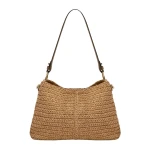 Beige-Lana-Hobo-in-Raffia-and-Clay48293_nobg Strathberry Lana Hobo crossbody bag