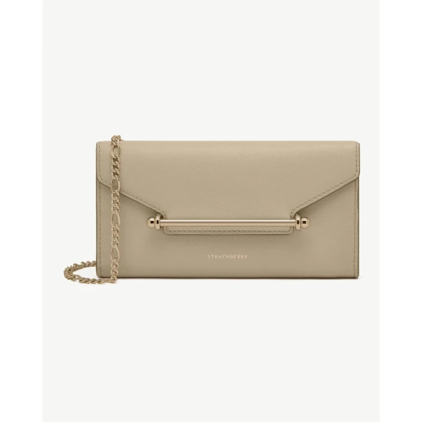 Strathberry Multrees Chain Wallet clutch bag