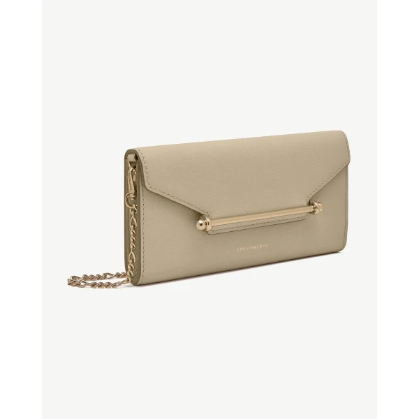 Strathberry Multrees Chain Wallet clutch bag