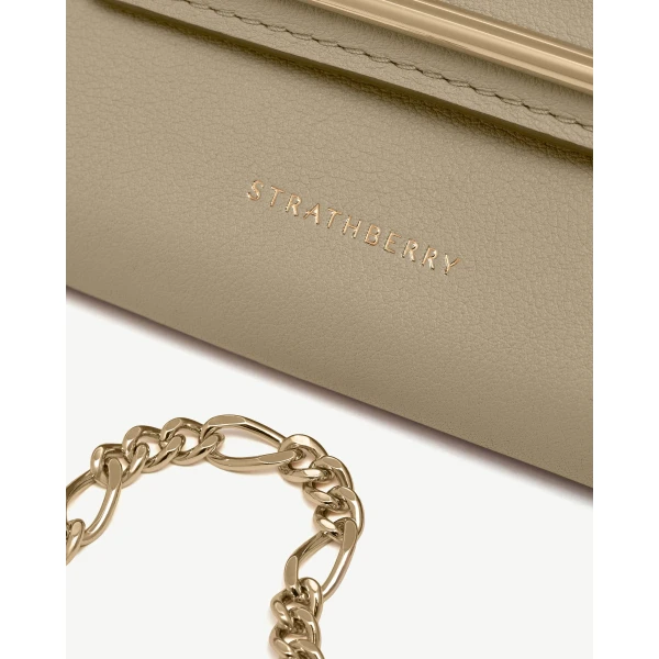 Strathberry Multrees Chain Wallet clutch bag