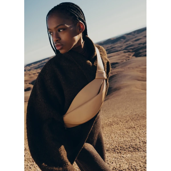 Polène Neyu in Beige Neyu in Beige - Shoulder & Crossbody Bags - Parisian Luxury Leather Bag at Luxury Shoes 