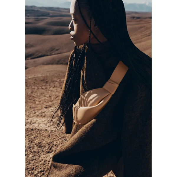 Polène Neyu in Beige Neyu in Beige - Shoulder & Crossbody Bags - Parisian Luxury Leather Bag at Luxury Shoes 