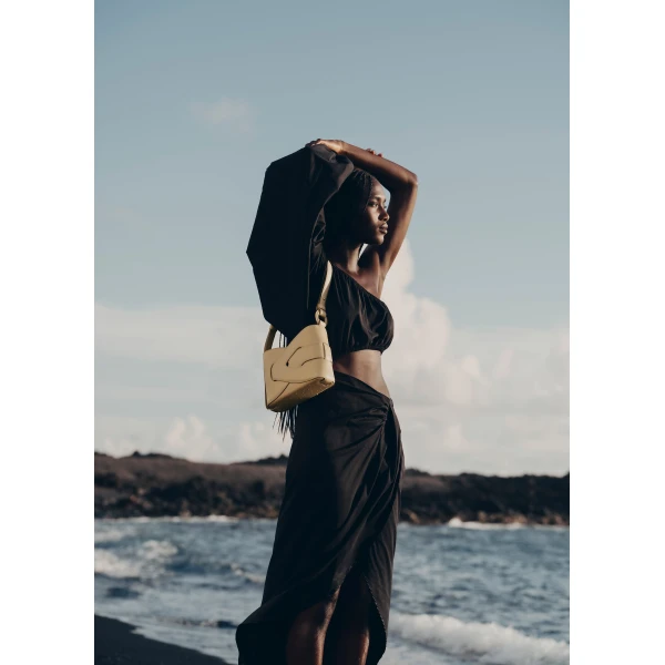 Polène Nodde in Oat Nodde in Oat - Shoulder & Crossbody Bags - Parisian Luxury Leather Bag at Luxury Shoes 
